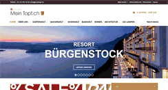 Desktop Screenshot of meintopf.ch